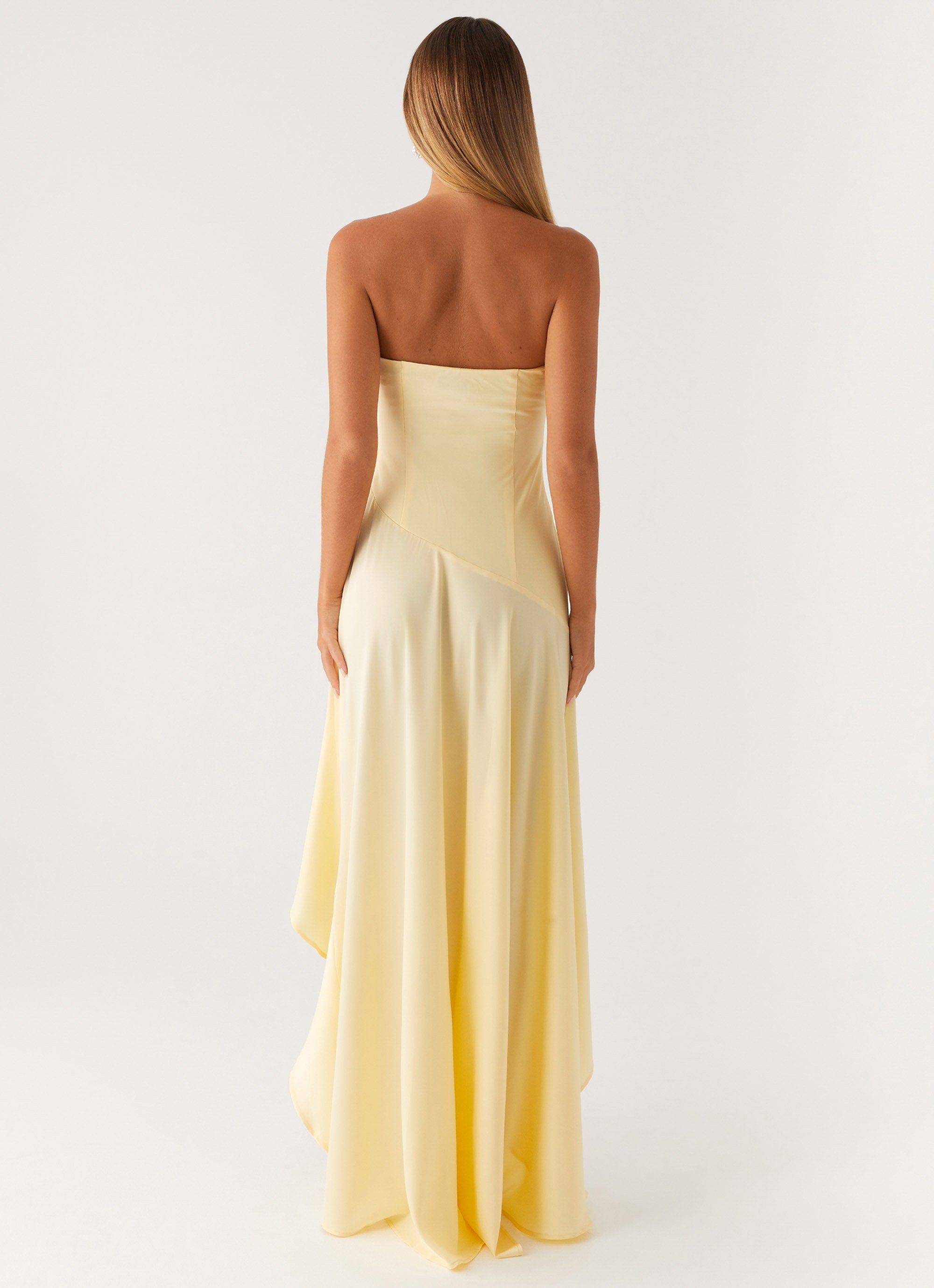 Caelia Maxi Dress in Buttercream
